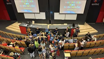 Małopolska Noc Naukowców 2023 na WIMiC Małopolska Noc Naukowców 2023 na WIMiC