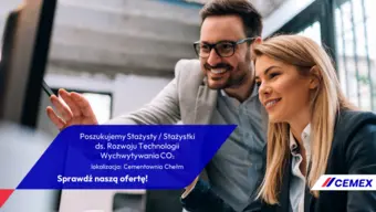 Cemex: Stażysta / Stażystka ds. Rozwoju Technologii Wychwytywania CO₂