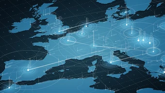 Cyfrowa mapa Europy