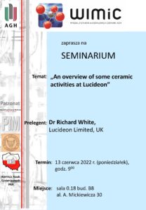 Read more about the article Seminarium WIMiC – Dr Richard White
